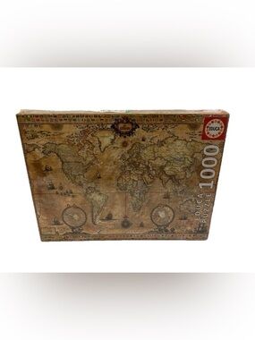 Educa World Map Puzzle 1000 Pieces - Brand New and Sealed NWT
